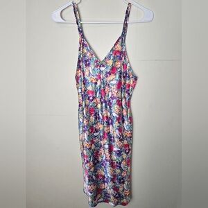 Vintage Val Mode Floral Lingerie Nightie, Size Large